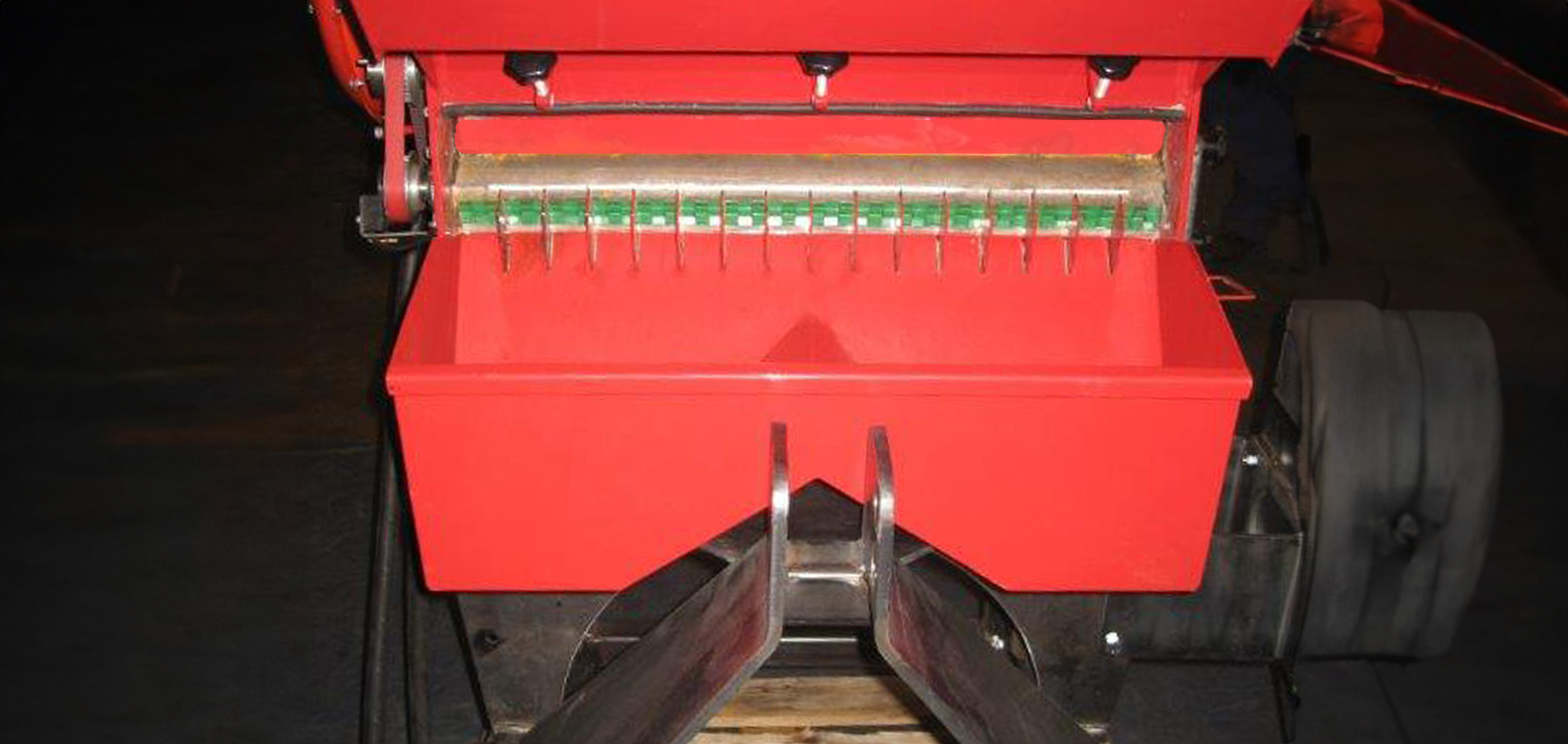 Calibration tray for OPICO Air Seeders