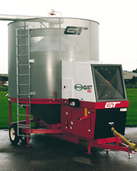 Gas 595 series grain dyer