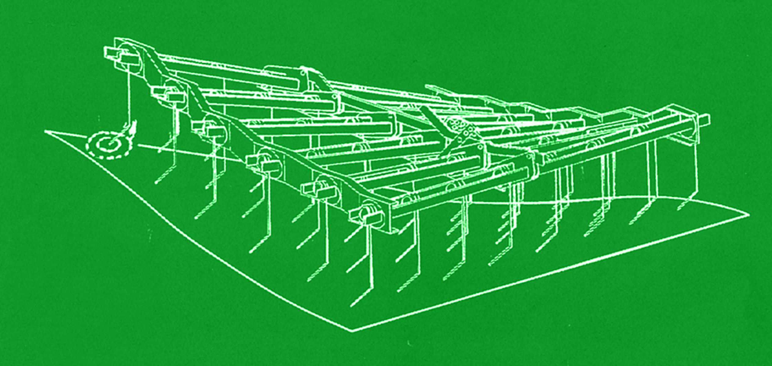 Flexible-bed design of OPICO Comb Harrow