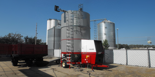 RAB-8000 Automatic - OPICO 21 Ton Gas Grain Dryer