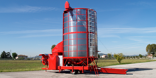 OPICO 3810 38 Ton Diesel Grain Dryer