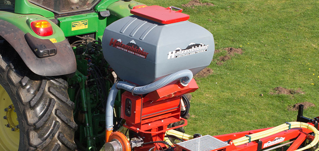 OPICO air drill for establishing cover crops