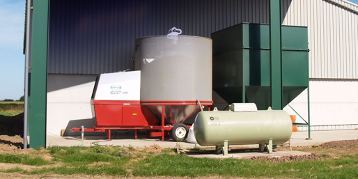 600QF Automatic - OPICO 12 Ton Gas Grain Dryer