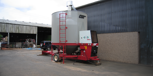 575QF - OPICO 12 Ton Gas Grain Dryer