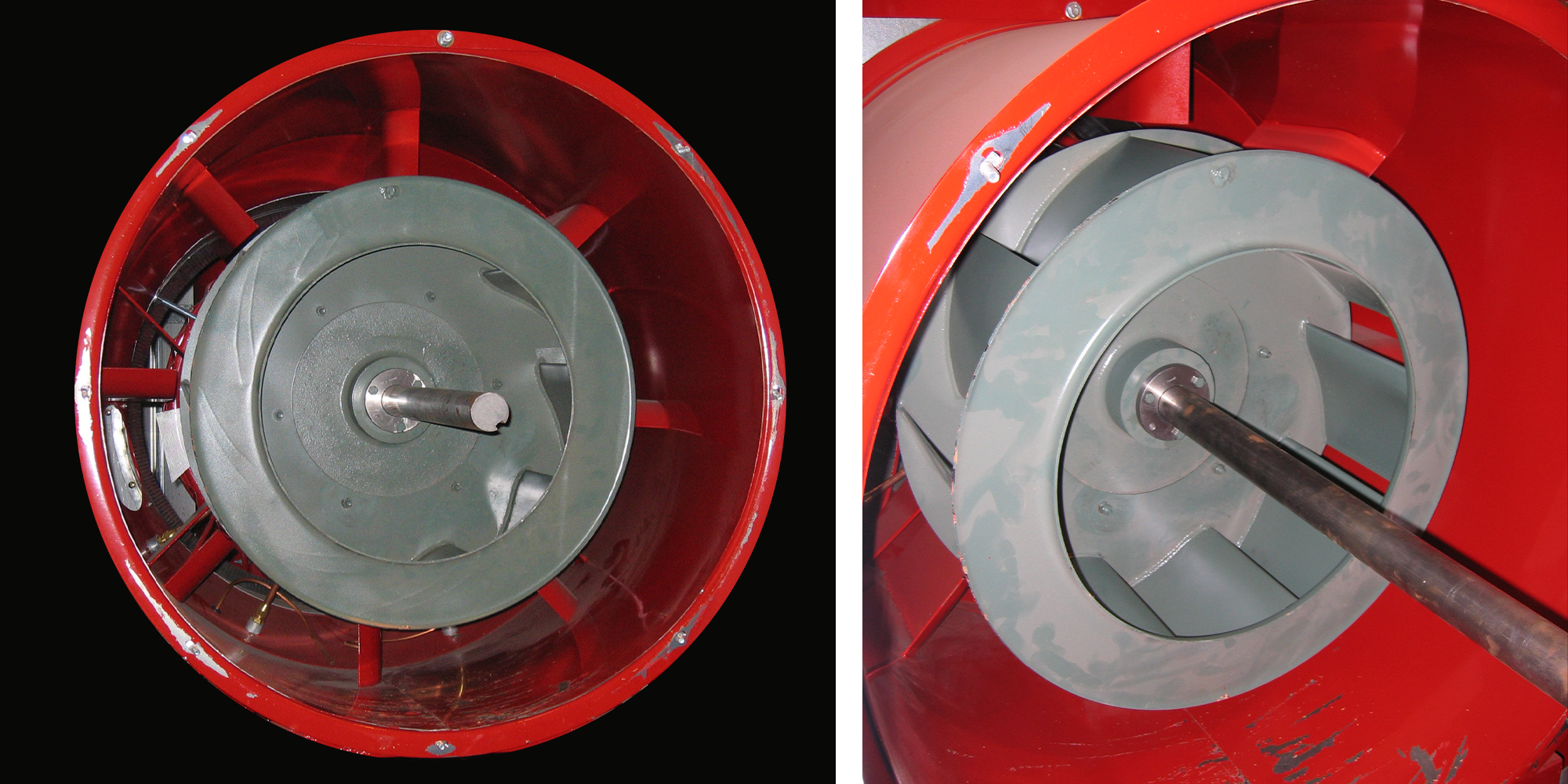 Custom Built Centrifugal Fan within OPICO GT Gas Grain Dryer