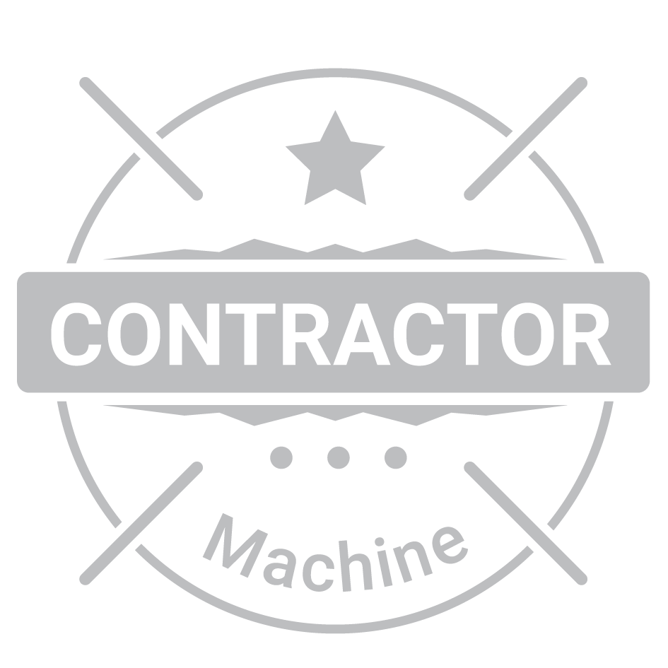 Contractor machine icon