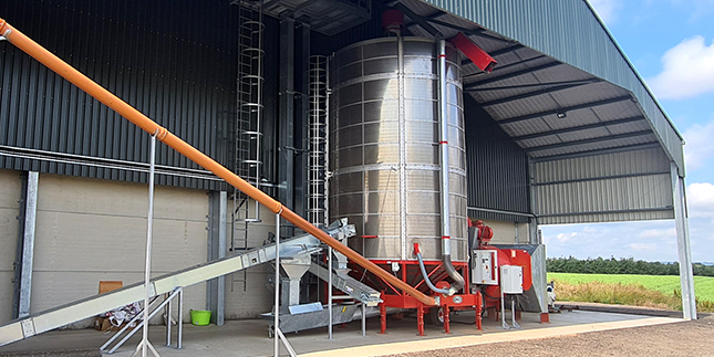 OPICO 4810 48 Ton Diesel Grain Dryer