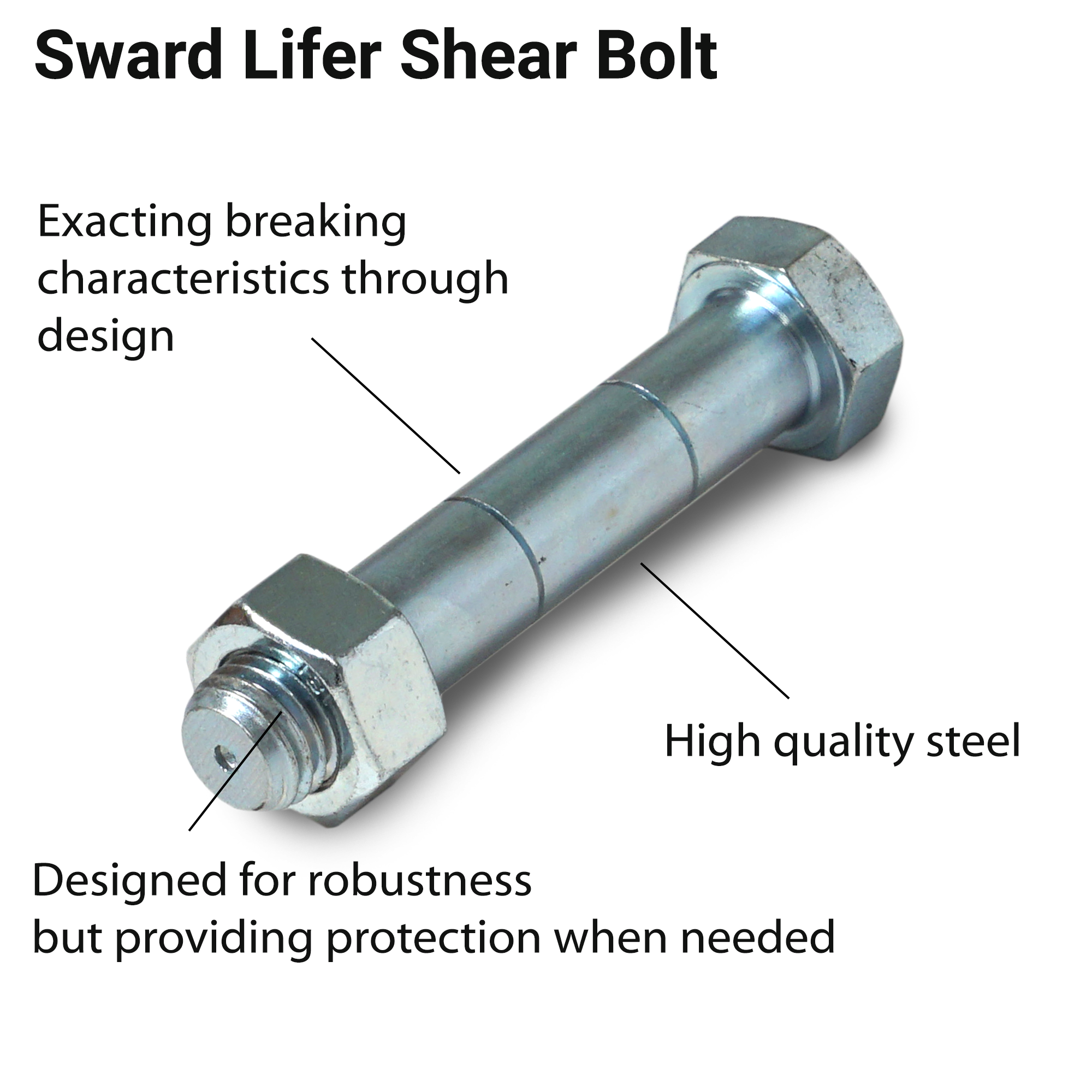 OPICO Sward Lifter Shearbolt key features